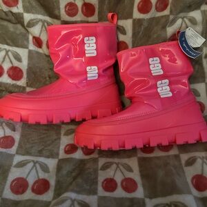 UGG size 12 women’s Pink Waterproof Boots